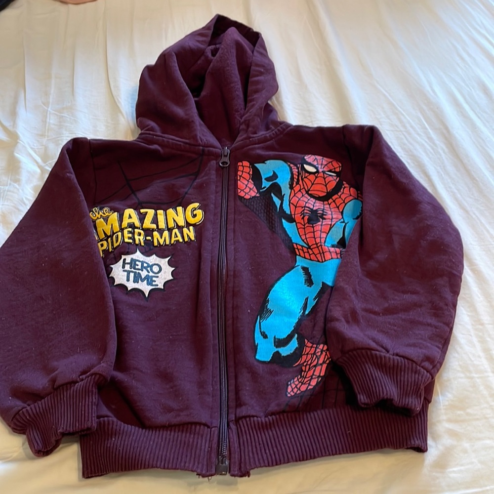 Toddler boy full zip hoodie